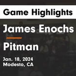 Pitman falls despite big games from  Elizabeth Webb and  Dailynn Greener