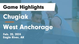 Chugiak  vs West Anchorage  Game Highlights - Feb. 20, 2024