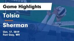 Tolsia  vs Sherman  Game Highlights - Oct. 17, 2019