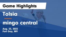 Tolsia  vs mingo central Game Highlights - Aug. 23, 2023