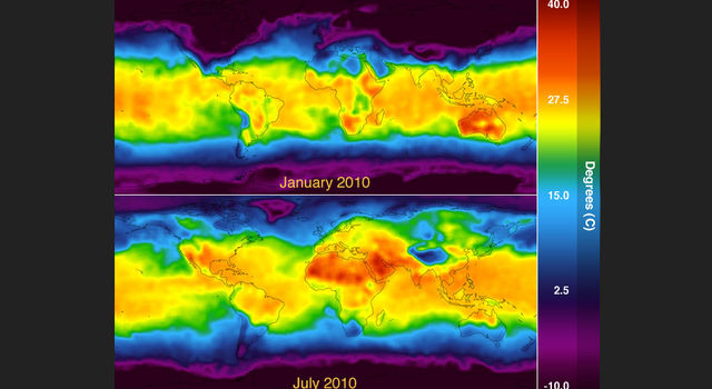 Air Temperature at Earth's Surface