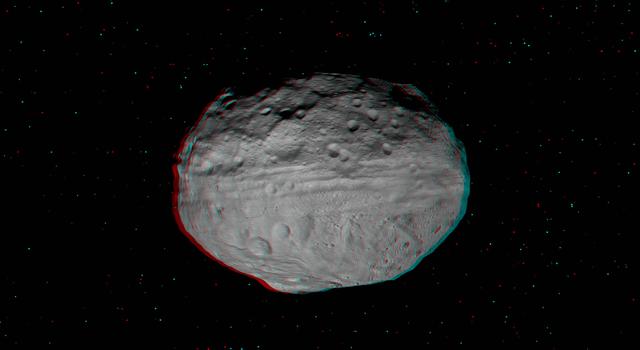 Asteroid Vesta as imaged by NASA Dawn