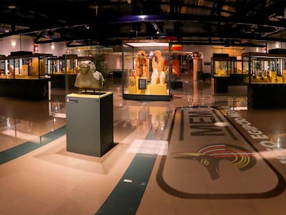 Una sala del Museo Egipcio de Melilla, en una imagen sacada de la página web del centro.