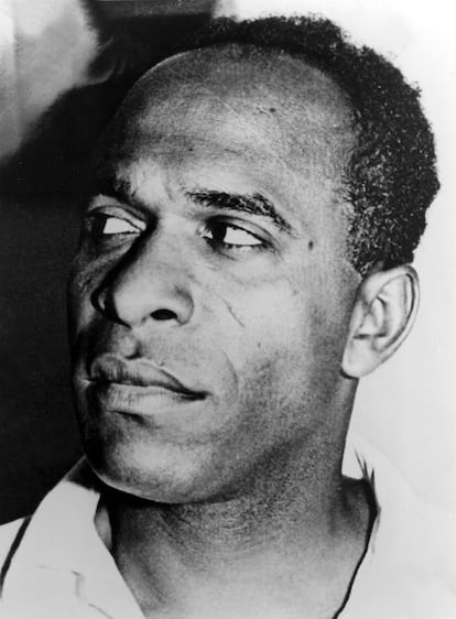 O psiquiatra e filósofo social Frantz Fanon (1925-1961).