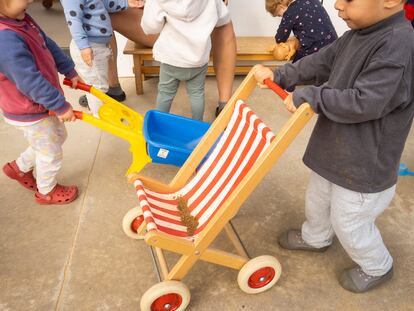 Una escuela infantil de Barcelona, en una imagen de archivo.