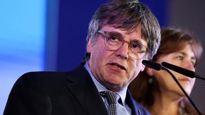 Carles Puigdemont, expresidente de la Generalitat de Cataluña, el pasado mayo en Francia.