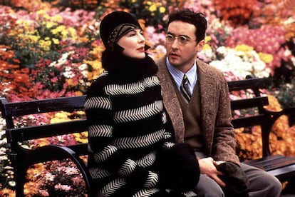 Dianne Wiest e John Cusack em ‘Tiros na Broadway’. 