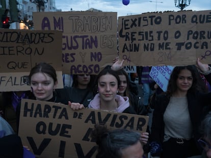 Manifestación en Santander el último 8-M.