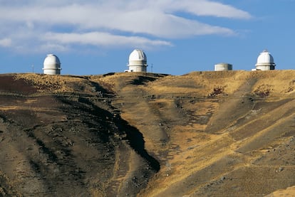 Los domos del Centro de Investigaciones de Astronomía en las montañas de Mérida (Venezuela), en 2014.