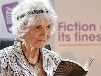 La escritora canadiense Alice Munro, retratada en 2009 en Dublín.