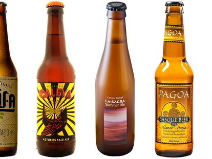 Seis cervezas artesanas para aliviar los calores del verano