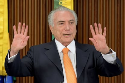 Michel Temer, em imagem de arquivo