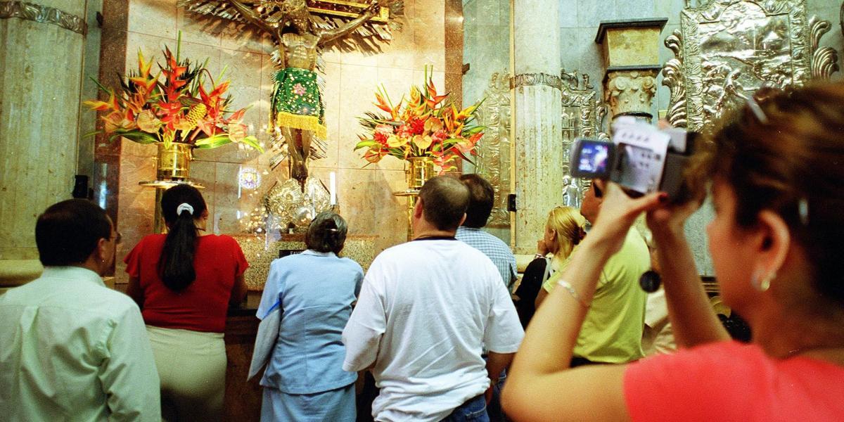 El Señor de los Milagros, en Buga, es uno de los principales atractivos que más turistas atrae al Valle del Cauca.