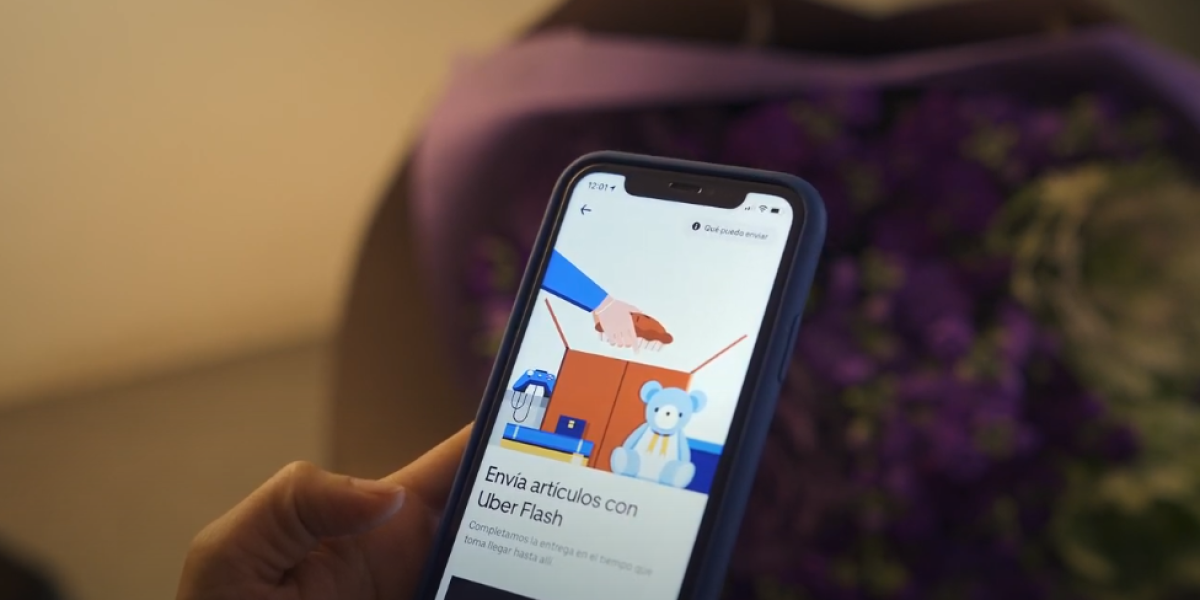 Uber Flash: el servicio de mensajería de Uber.
