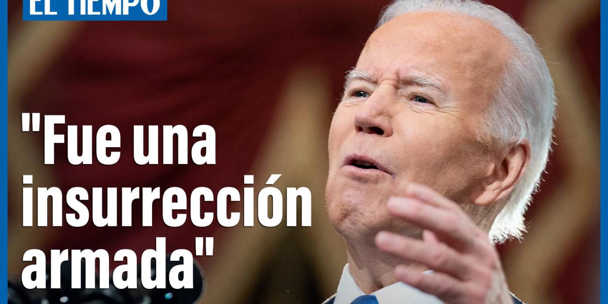 El presidente estadounidense Joe Biden acusó el jueves a su predecesor, Donald Trump, de haber creado una "red de mentiras" en detrimento del interés nacional, en un discurso con motivo del primer aniversario del ataque del 6 de enero al Capitolio.