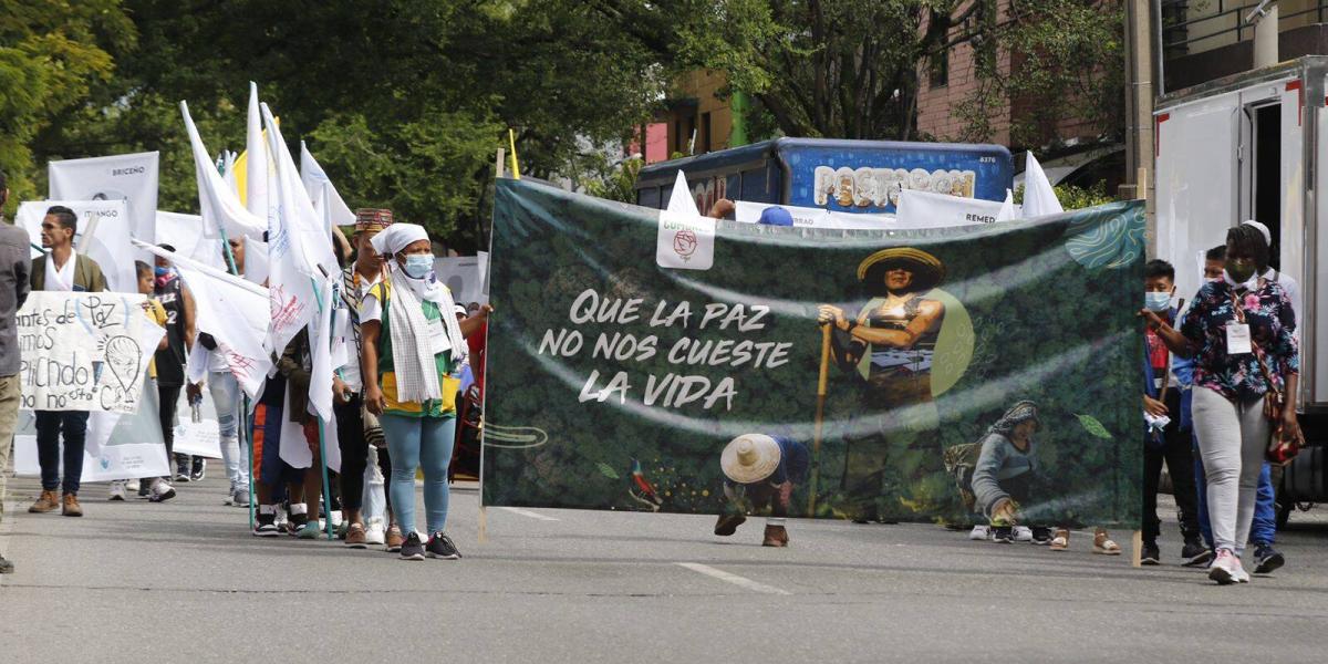 'Que la paz no nos cueste la vida' ha sido una de las principales consignas de los ex-Farc, que registran más de 300 muertes entre sus miembros.