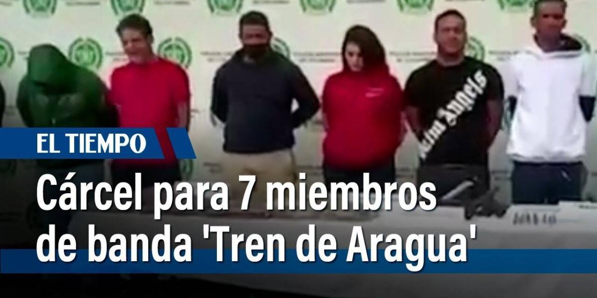 Cárcel para siete presuntos integrantes del "Tren de Aragua" responsables de asesinar, torturar y embalar en bolsas plásticas a sus víctimas. Un fiscal les imputó a tres detenidos los delitos de homicidio agravado, tortura y ocultamiento, alteración o destrucción de elemento material probatorio. Los capturados habrían participado en el crimen de 4 hombres ocurrido el 4 de septiembre de 2022 en un bar de chapinero.