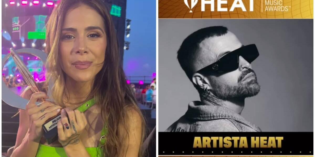 Los premios Heat iniciaron con la premiación de los artistas latinos desde el 2015.