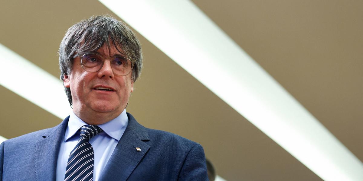 El lider independentista catalán Carles Puigdemont.