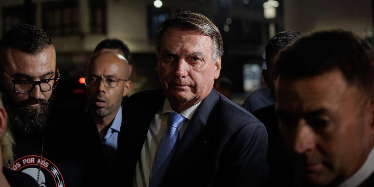 El expresidente de Brasil Jair Bolsonaro.