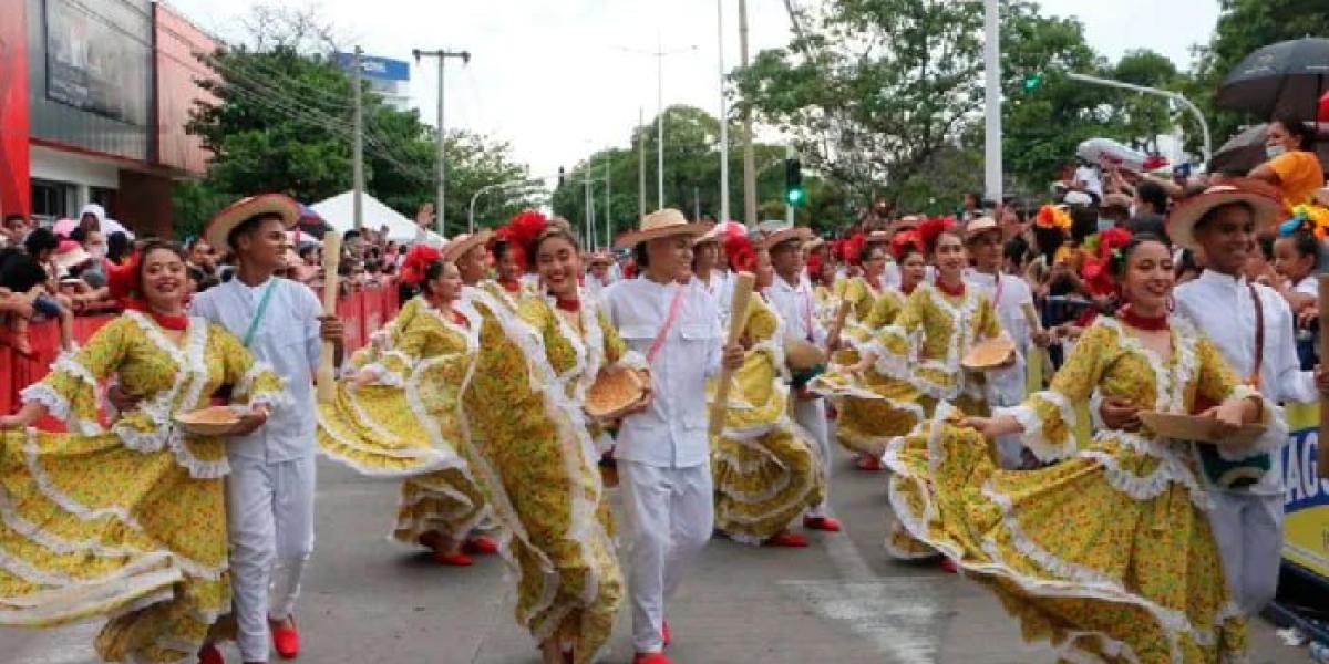 baile de piloneras en Valledupar