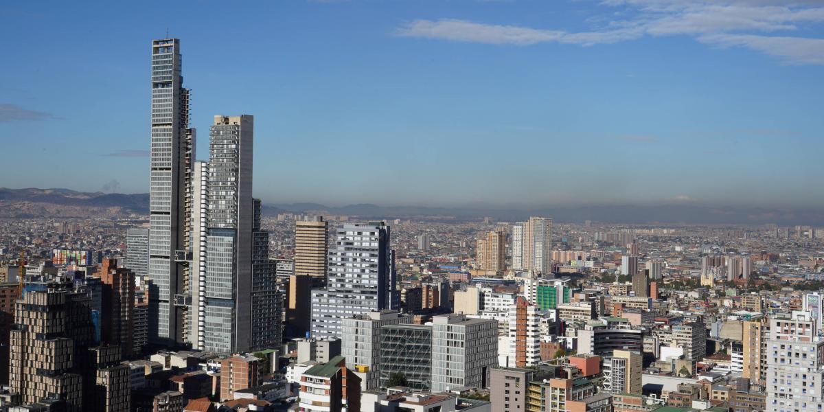 Foto panorámica de la ciudad de Bogotá
