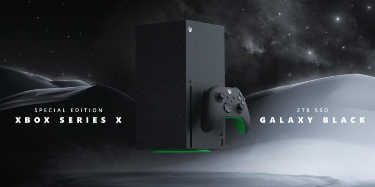 Xbox Series X – Edición Especial Galaxy Black de 2TB.