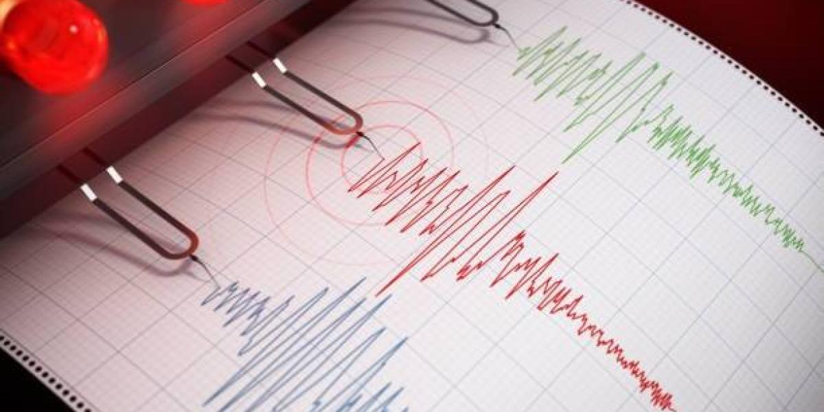 El sismo se registró a las 5:55 a.m.