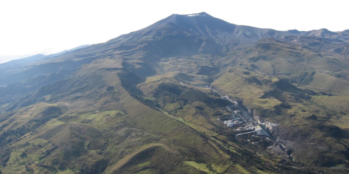 El volcán Puracé es una de las 25 estructuras volcánicas activas que monitorea el Servicio Geológico Colombiano (SGC).