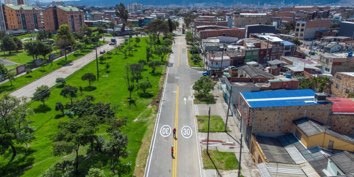 Rehabilitación de la avenida Ferrocarril del Sur.