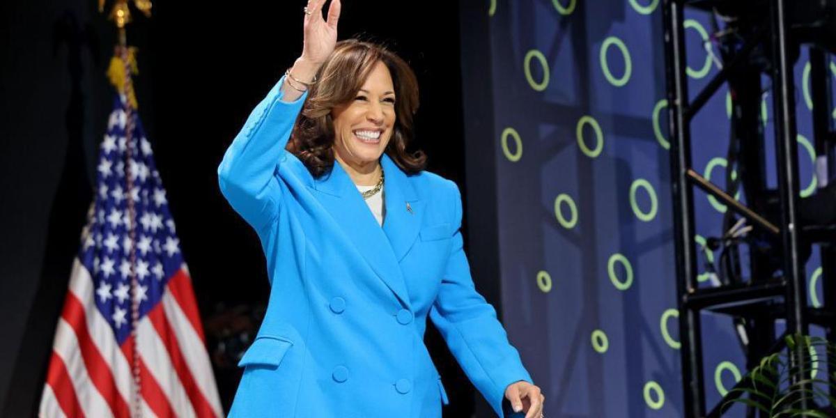 Kamala Harris ha evitado hacer comentarios sobre los llamados para que Biden deje la candidatura presidencial. 