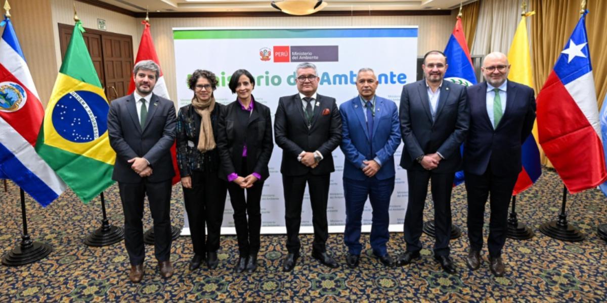 Foro de Ministras y Ministros de América Latina y Caribe, realizado en Lima (Perú).