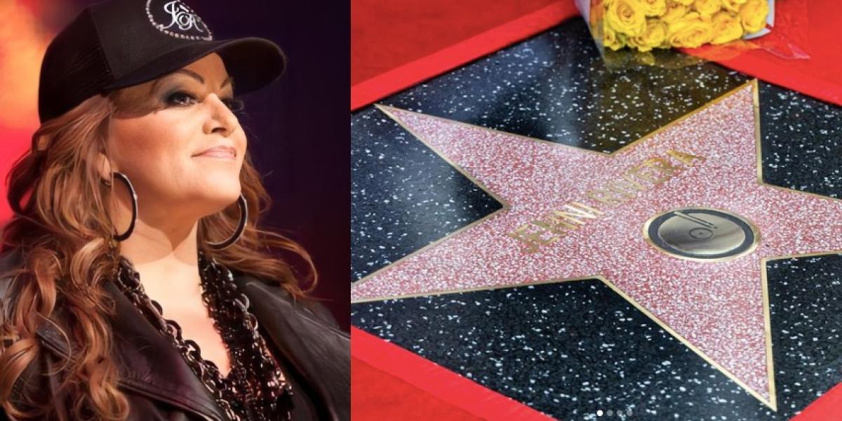 La estrella de Jenni Rivera está muy cerca de la de Selena Quintanilla.