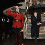 El presidente Santos llegó a Ottawa, Canadá, donde cumplirá una visita de Estado.