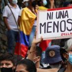 Marcha contra la violencia hacia las mujeres.