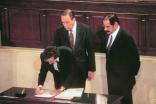 Firma de la Constitución de 1991