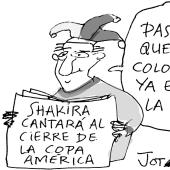 Sí, sí, Colombia - Caricatura de Jota