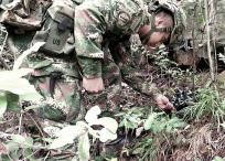 Estaban sepultadas en medio de una plantación de palma, en una zona por la que transitan pobladores.