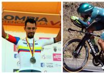 Daniel Martínez, ciclista colombiano.