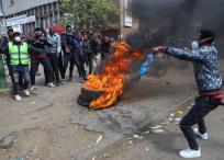 Protestas en Kenia.