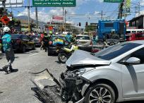 Accidente múltiple en Medellín