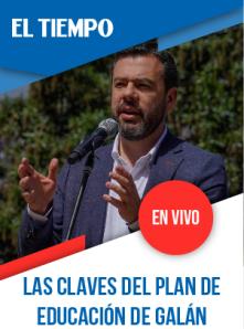 ¡Pilas!, padres de familia: estas son las claves del plan de educación del alcalde Galán