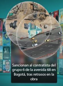 Sancionan al contratista del grupo 6 de la avenida 68 en Bogotá, tras retrasos en la obra