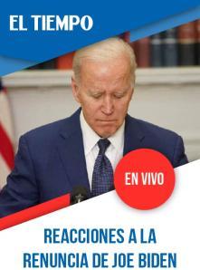 Últimas noticias y reacciones en Estados Unidos y el mundo a la renuncia de Joe Biden a su reelección presidencial