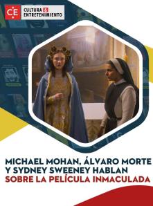 Michael Mohan, Álvaro Morte y Sydney Sweeney hablan sobre la película 'Inmaculada'