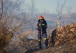 Se han reportado incendios forestales en algunas de las zonas verdes de las islas.