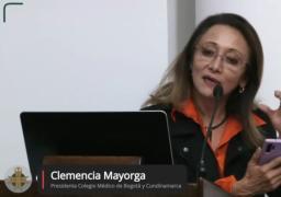 Clemencia Mayorga, médico pediatra y presidente Colegio Médico de Cundinamarca y Bogotá.