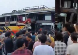 Al menos 18 personas murieron y 19 resultaron heridas este miércoles en la colisión de un autobús de pasajeros con un camión.