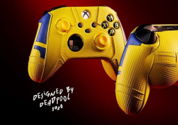 El diseño del control está basado en el emblemático traje amarillo de Wolverine.