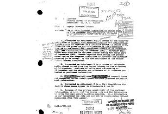 Este es uno de los archivos que fue revelado este jueves sobre el asesinato del presidente de EE. UU., John F. Kennedy